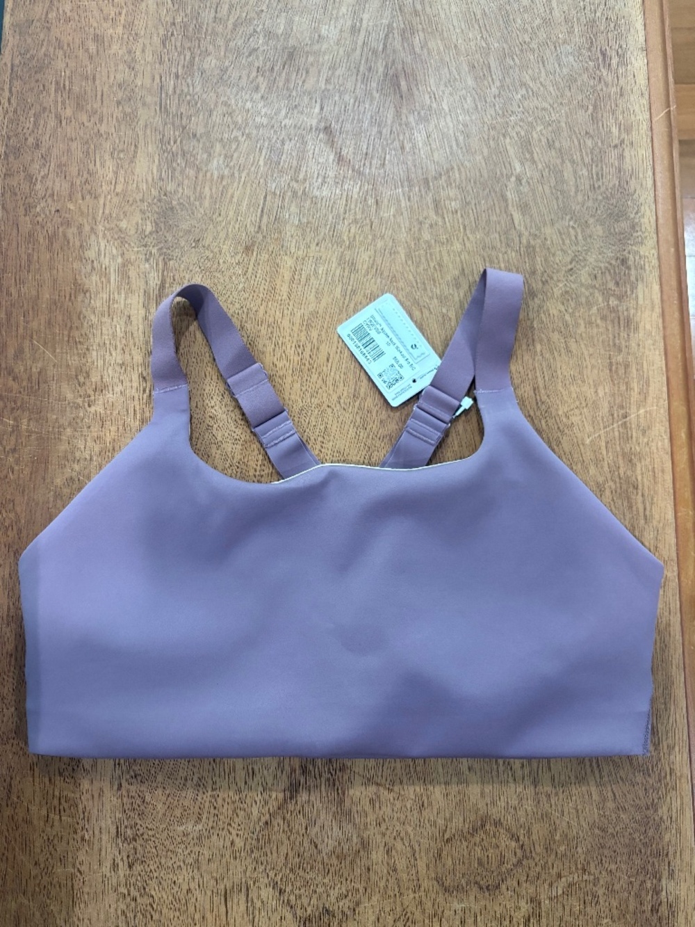 Lululemon Ultralu square neck workout bra 10